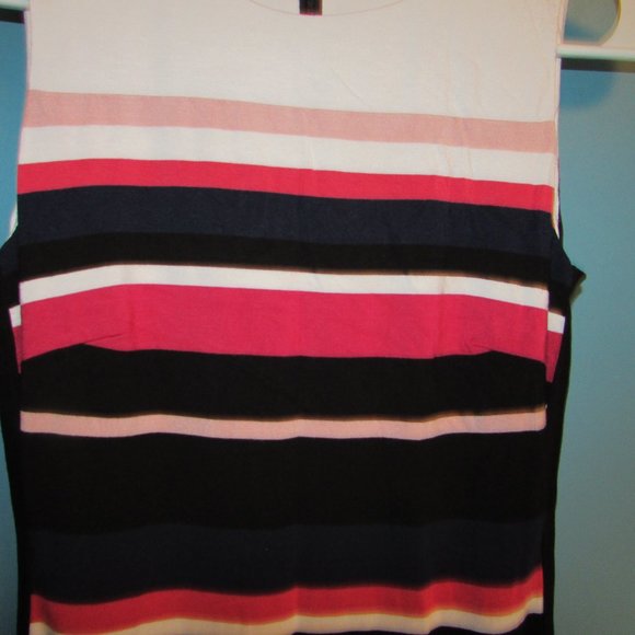 WHBM Stripe Sheath Dress - Picture 6 of 10